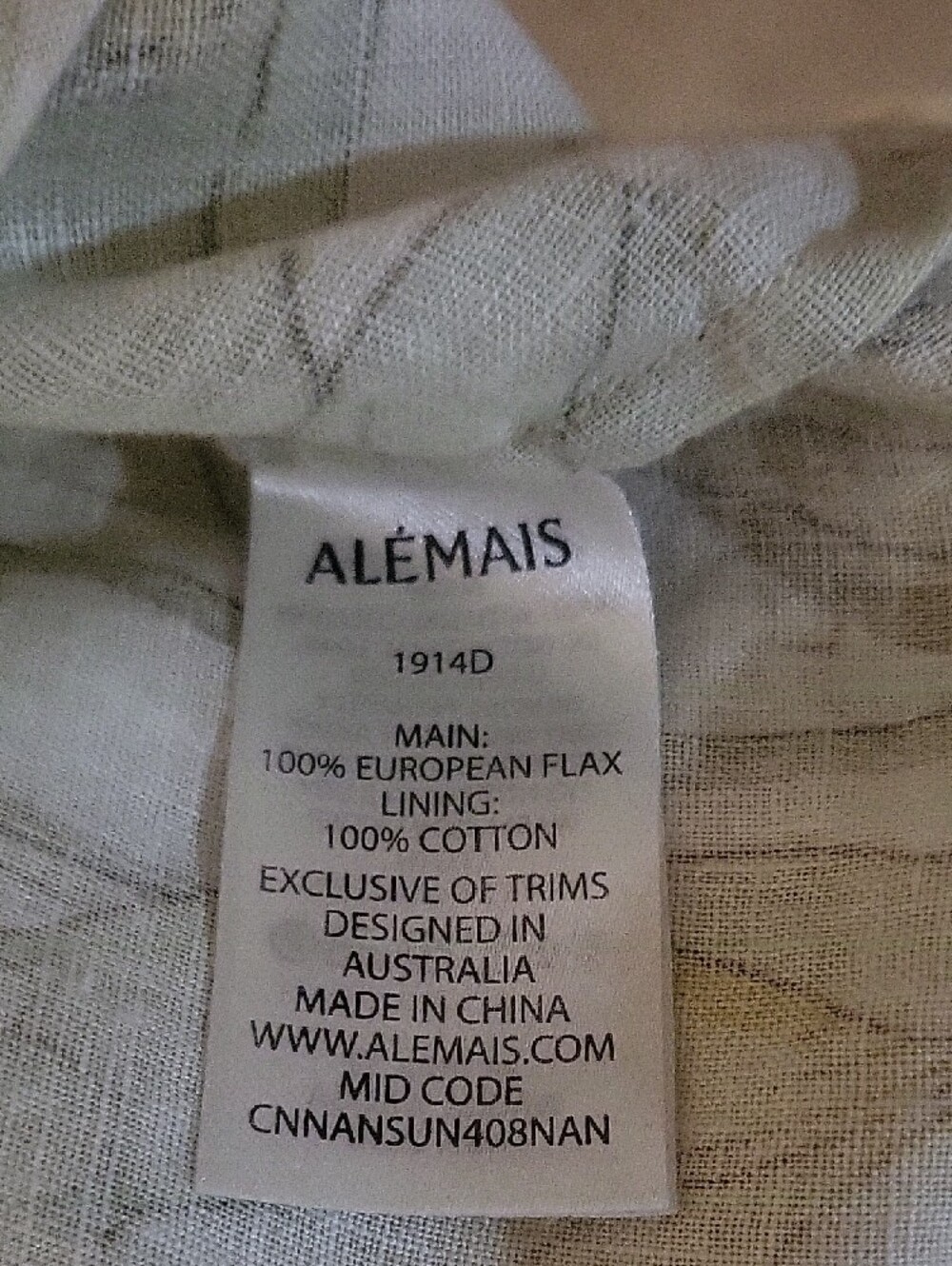 Alemais Floral Shirtdress in Teal, Blue, Green on Cream - Picture 10 of 11